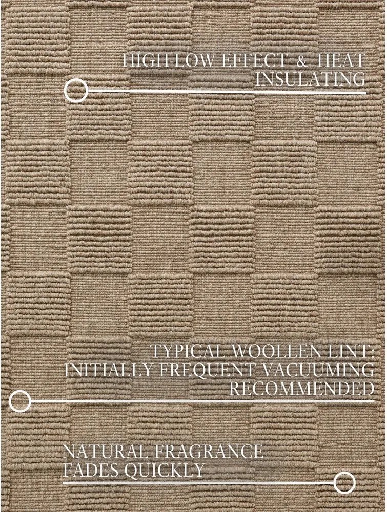 Кафяв ръчно изработен вълнен килим 200x300 cm Scala – Villeroy&amp;Boch