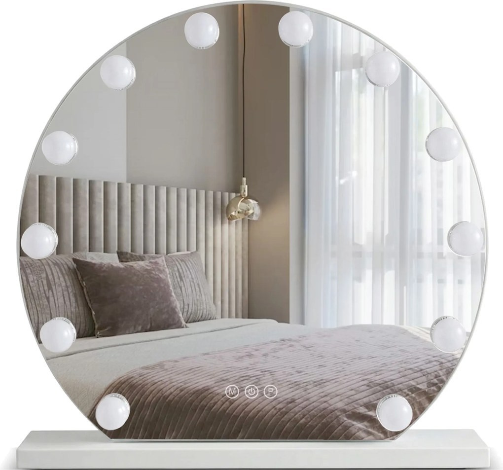 Огледало LED HOLLYWOOD White 50 cm