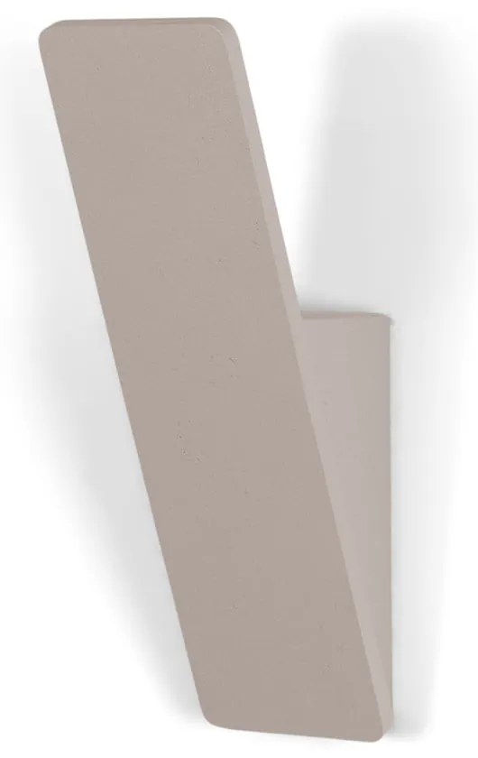 Светлосива стоманена кука за стена Angle - Spinder Design