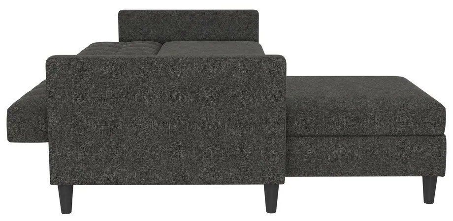 Сив сгъваем ъглов диван Hartford – Støraa