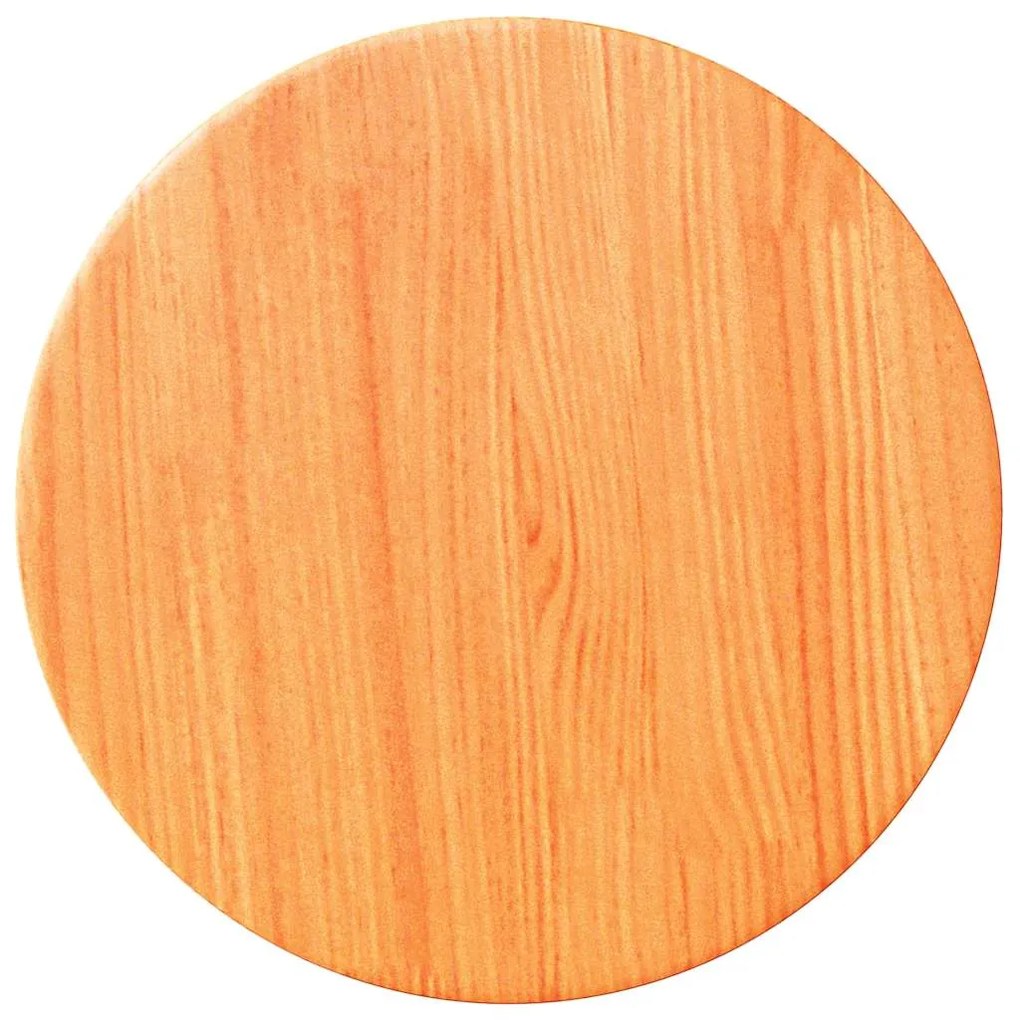 847124 vidaXL Плот за маса, кръгъл, восъчнокафяв, Ø30x2,5 см, бор масив