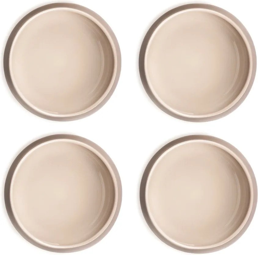 Бежови глинени купички в комплект 4 бр. за супа/рамен 1 l Terra Vira – Bonami Selection