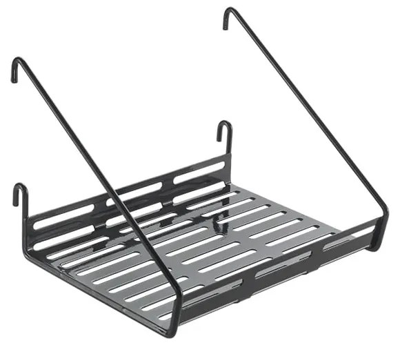 Черен метален компонент - рафт 18x15 cm Mural – Metaltex