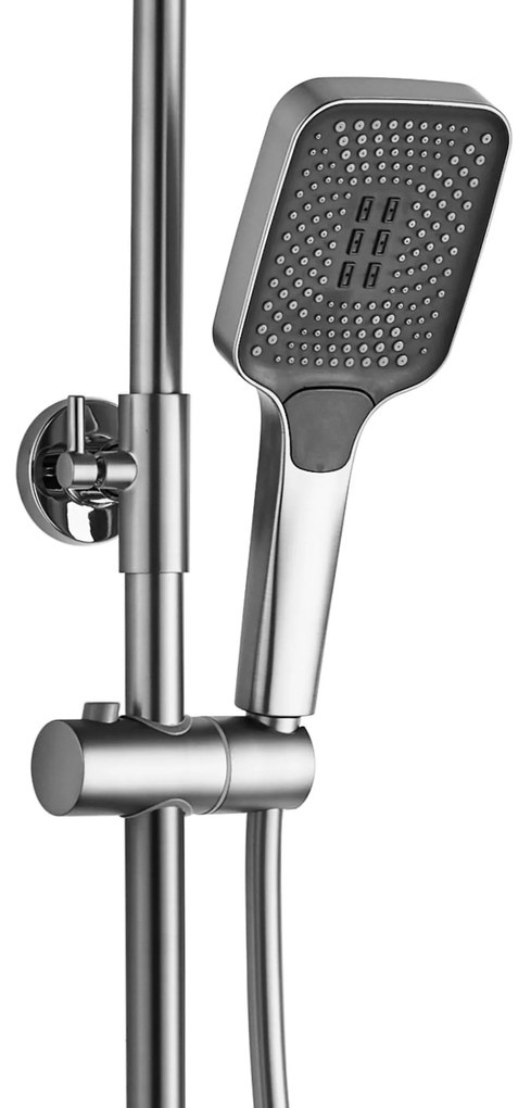 Комплект за душ REA HELIX  Nickel Brush INOX