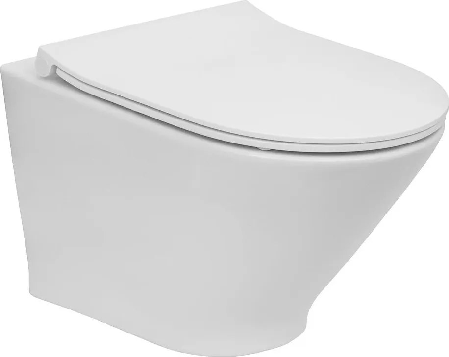 ROUND - конзолна тоалетна чиния, A3460NB000, Compact, 35.5x48x40см