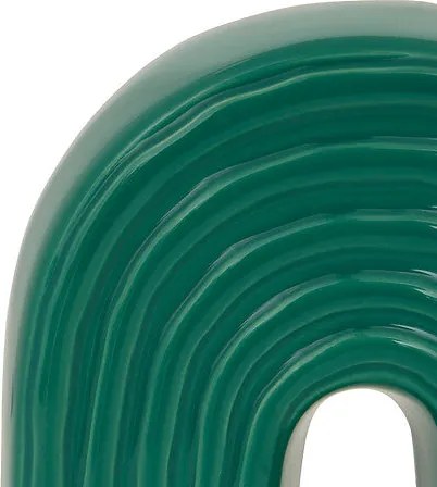 Декорация арка atmosphera Flow, Керамика, Зелен, 18 cm