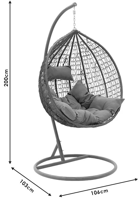 Люлка Зафер 135-000002 бял цвят