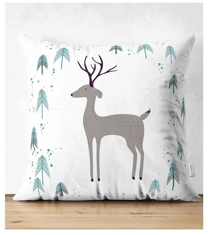 Комплект от 4 коледни калъфки за възглавници и покривка за маса Winter Wonderland - Minimalist Cushion Covers