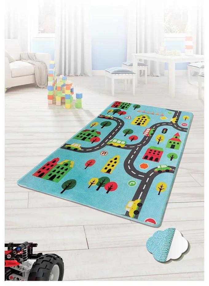 Детски нехлъзгащ се килим , 140 x 190 cm Road - Conceptum Hypnose