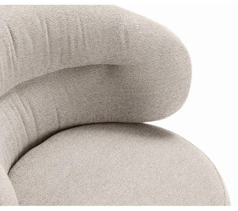 Бежово кресло Liva – MOME