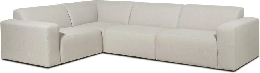 Бежово-кремав ъглов диван (ляв ъгъл) Roxy – Scandic
