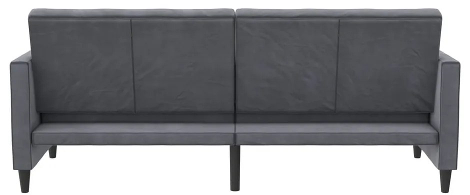 Сив кадифен диван 207 cm Celine – Støraa