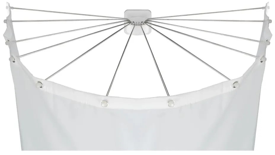 WENKO 23863100 - Държач за душ 96x72 см неръждаема стомана/бял