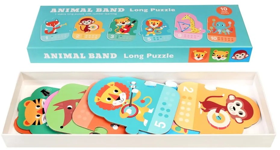 Пъзел (брой части 10) Animal Band – Rex London