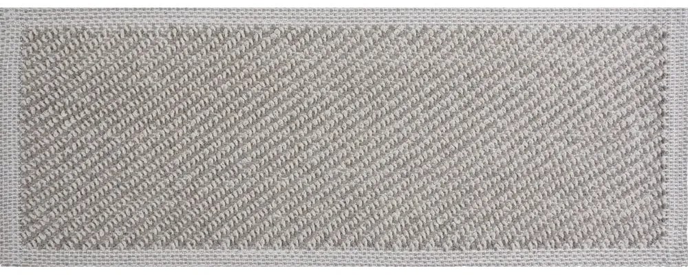 Светлосиви памучни килими за стълби в комплект от 16 бр. 25x65 cm Kumsal Bej – Vitaus