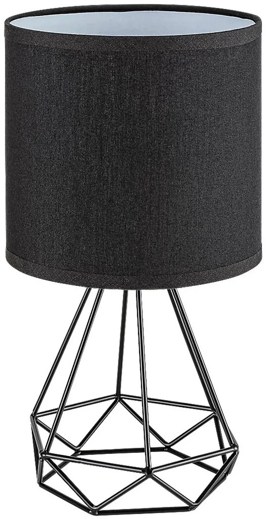 RABALUX 3016 Kinga, настолна лампа, E14 1x MAX 40W, черно - 3016