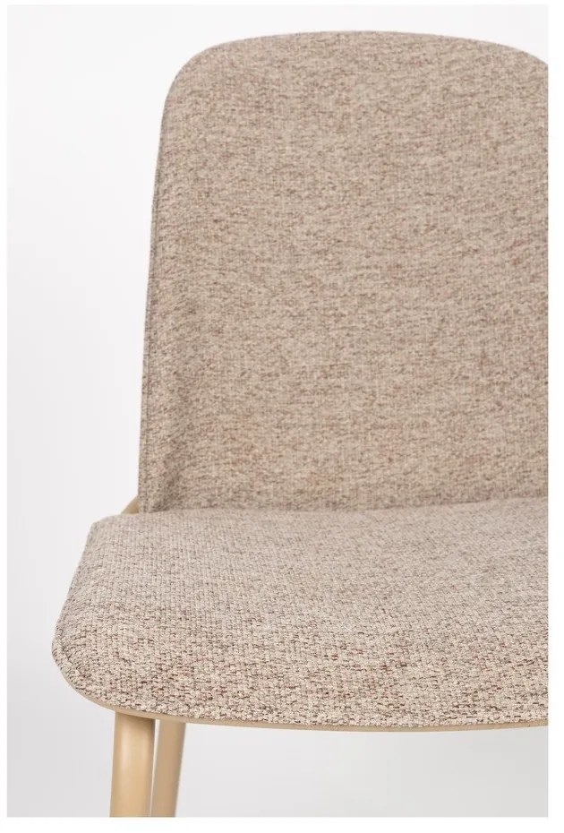 Бежови трапезни столове в комплект от 2 броя Clip - Zuiver