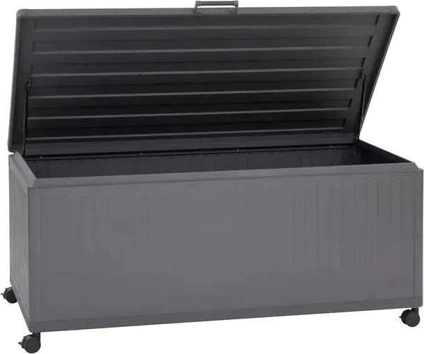 Градинска ракла Hesperide Edenio, Водоустойчива кутия за съхранение, 1070 L - Графит