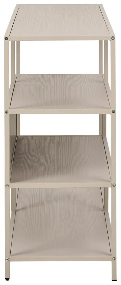 Сива библиотека 114x78x35 cm Seaford – Actona