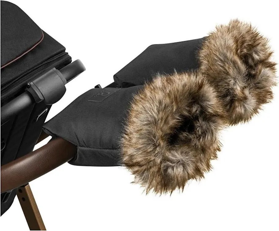 Lionelo - Ръкавици за детска количка HANDMUFF, черни