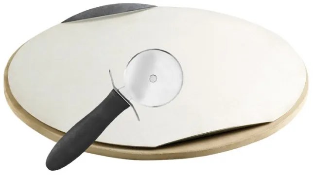 Камък за пица с алуминиева тава