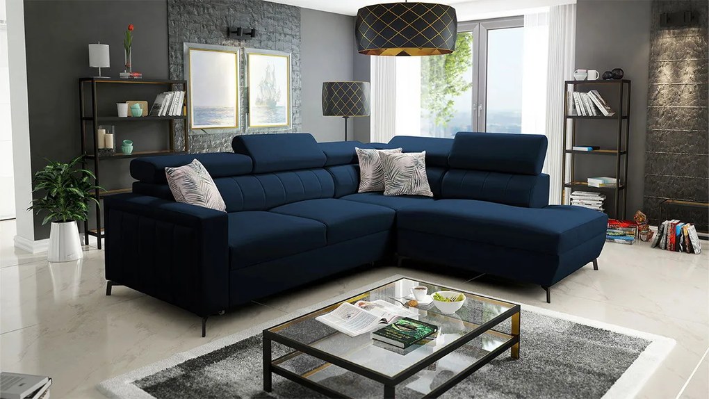 Ъглов диван Baltico III Mini-Right-Mple