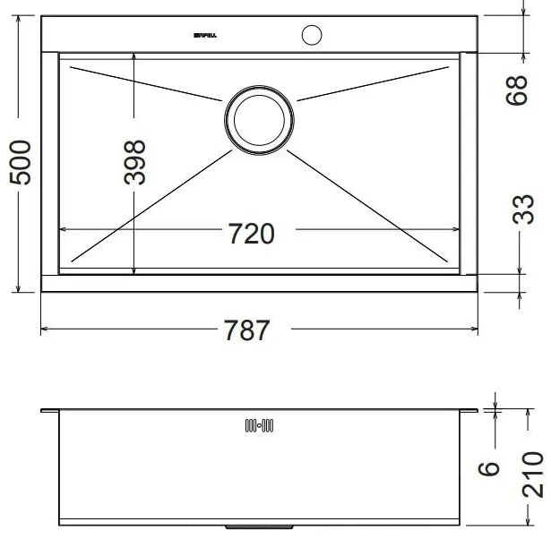 мивка Apell Amalthea 80