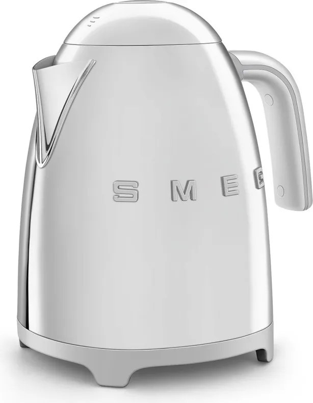 Електрическа кана SMEG KLF03SSEU, 2400 W, 1.7 л, 360° основа, Гланцово покритие, Инокс