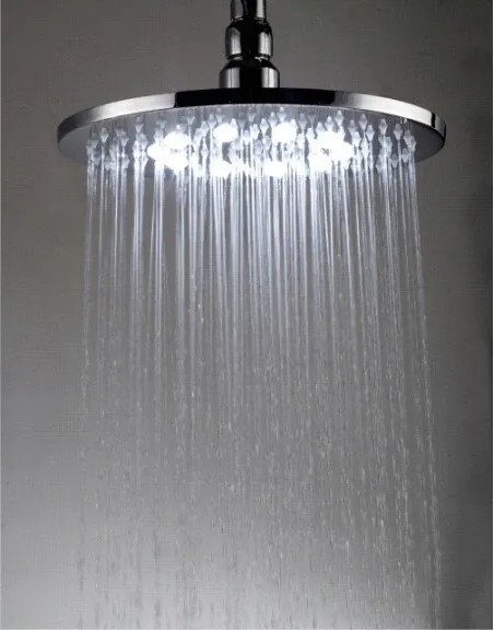 Стационарна душ глава ICH 2228, месинг, хром, 1 функция, 25см