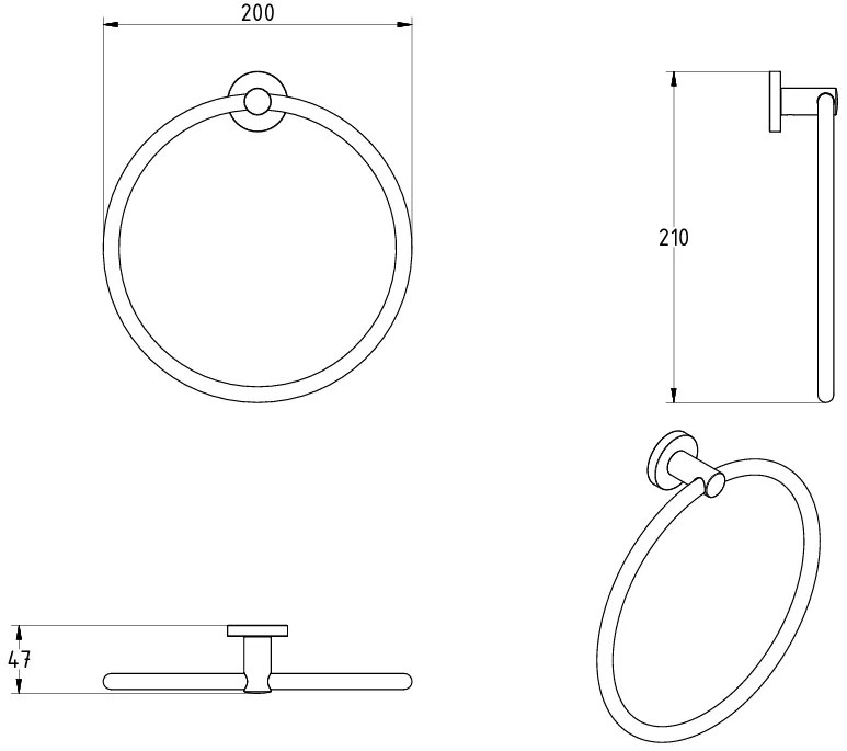 Кука Signo-White - Mat