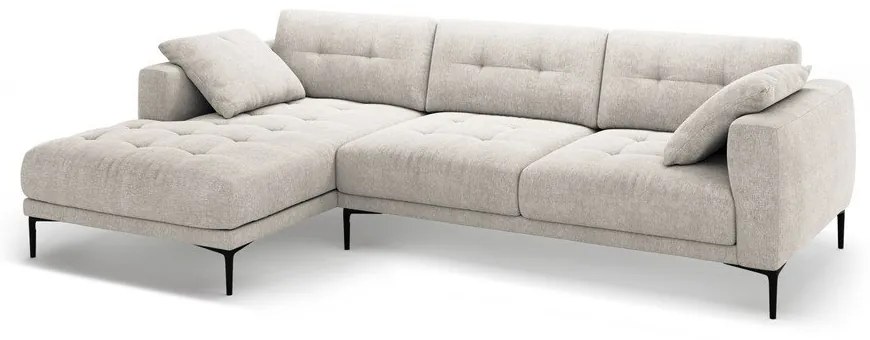 Бежов ъглов диван (ляв ъгъл) Bemy – Micadoni