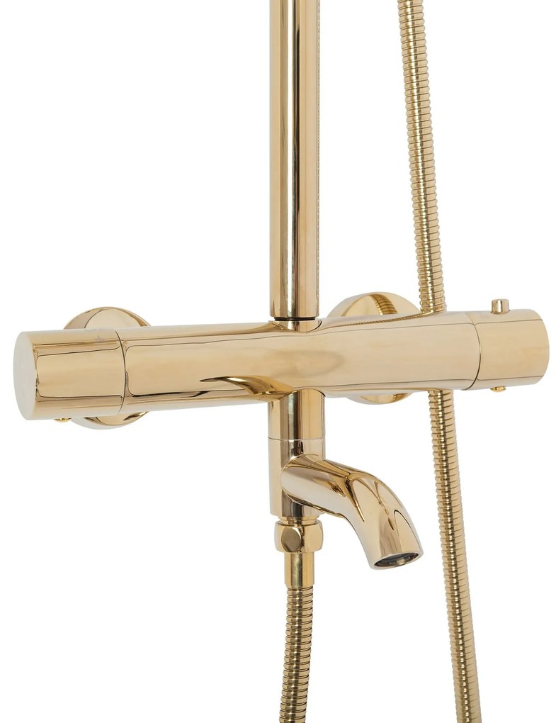 Душ система с Термостат Rea Lungo Gold