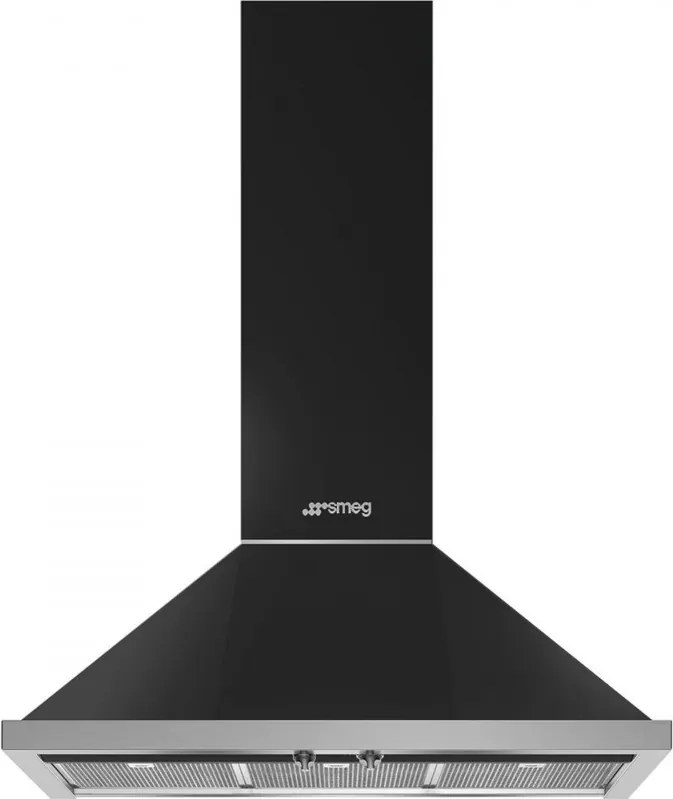 Абсорбатор SMEG Portofino KPF9AN, 275W, А+, 781 м3/ч, 3 скорости, 3 филтъра, Антивъзвръщателен клапан, Инокс, LED, Антрацит
