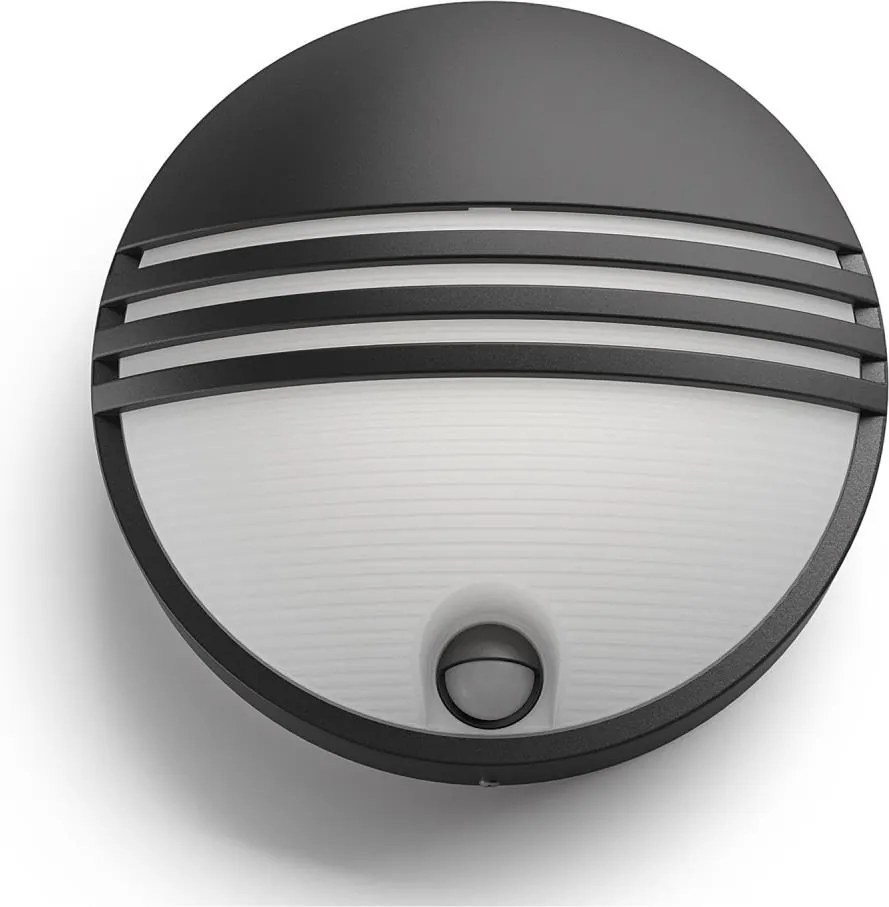 Philips 17297/30/16 -LED външно осветително тяло със сензор YARROW LED/6W/230V IP44