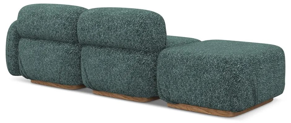 Тюркоазен модулна лежанка (десен ъгъл) Ailani – Makamii