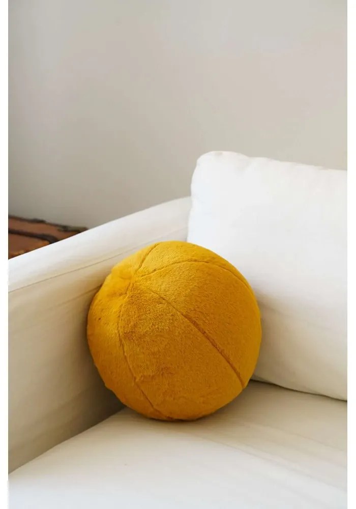 Декоративна възглавница от микроплюш ø 25 cm Top – Mioli Decor