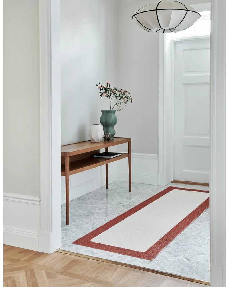 Пътека за открито и закрито в тухлен и кремав цвят 70x240 cm Ilda Brick – Pappelina
