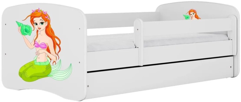 Детско легло Babydreams Cartoon-Leuko-160 x 80-Mermaid