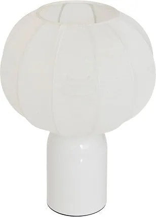 Настолна лампа atmosphera Tobie, Mетал, Бял, 33 cm
