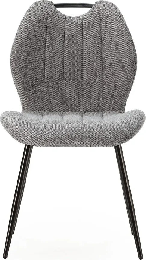 Сиви трапезни столове в комплект 4 бр. Muli – Marckeric