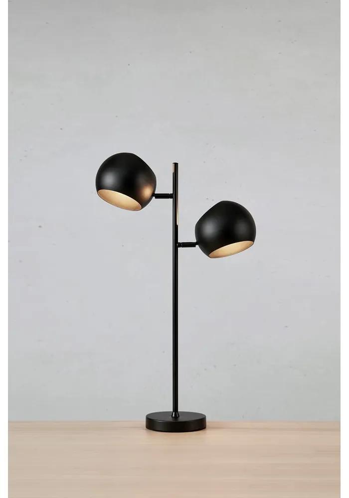 Черна настолна лампа (височина 65 cm) Edgar - Markslöjd