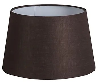 Ленен абажур кафяв 25/16