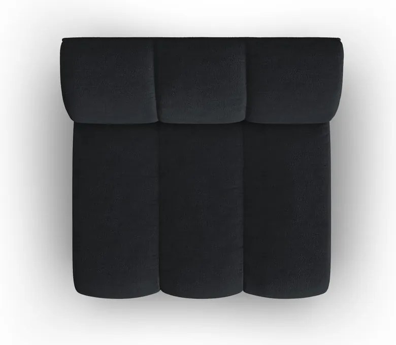 Черен модул за диван Lupine - Micadoni Home