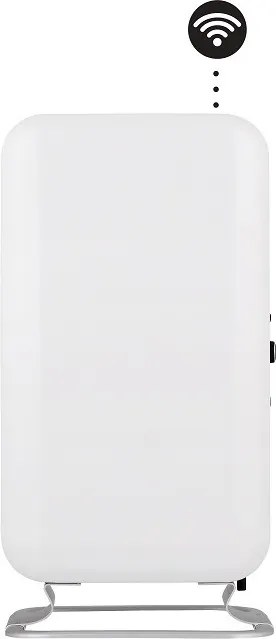 Разопакован: Маслен радиатор Mill Gentle Air WiFi OIL1500WIFI3, 1500W, 5-35C, Mill Heat технология, LED дисплей, Wi-Fi, Bluetooth, Бял