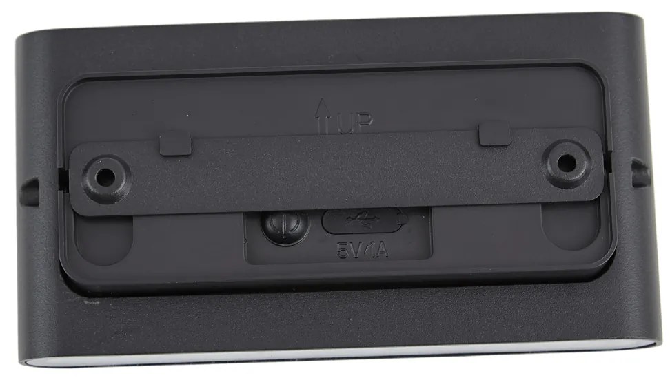 Стенна лампа черна магнитна вкл. LED акумулаторна - Batt