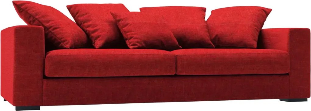 Диван Pilo двуместен-140φ 90β εκ.-Κόκκινο