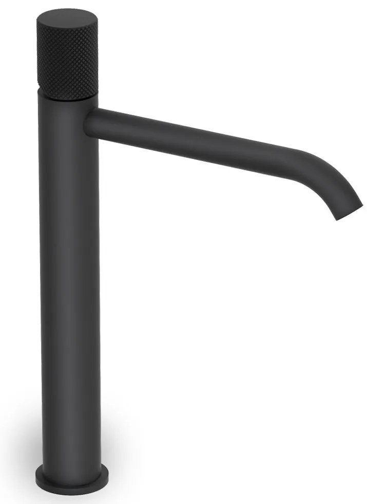 Кран мивка Висок Eletta Tecno-Черен - Mat