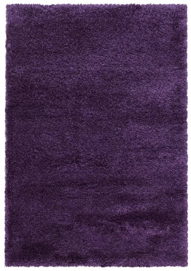 Тъмнолилав килим 160x230 cm Fluffy – Ayyildiz Carpets