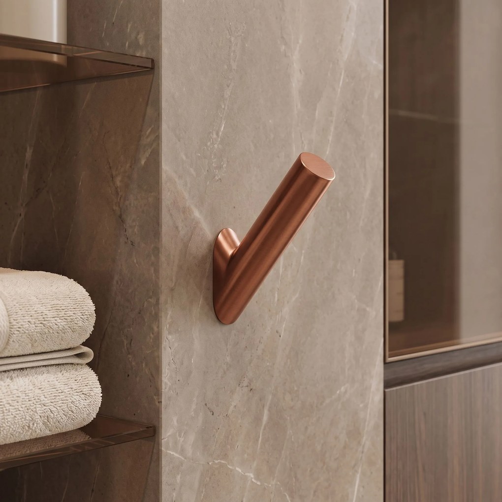 Закачалка за баня WILL Brush Copper