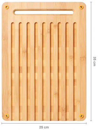 Fiskars - Бамбукова дъска за рязане Functional Form